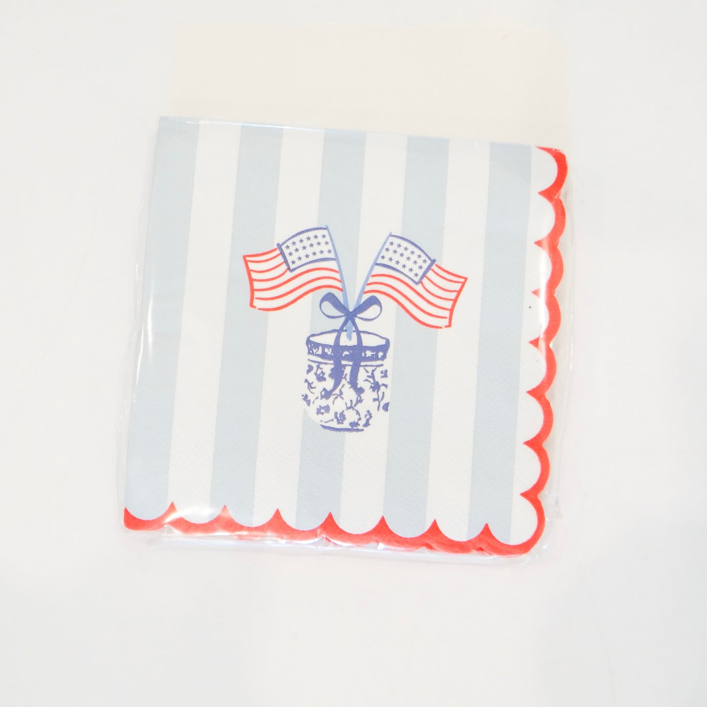 American Stripes Cocktail Napkins