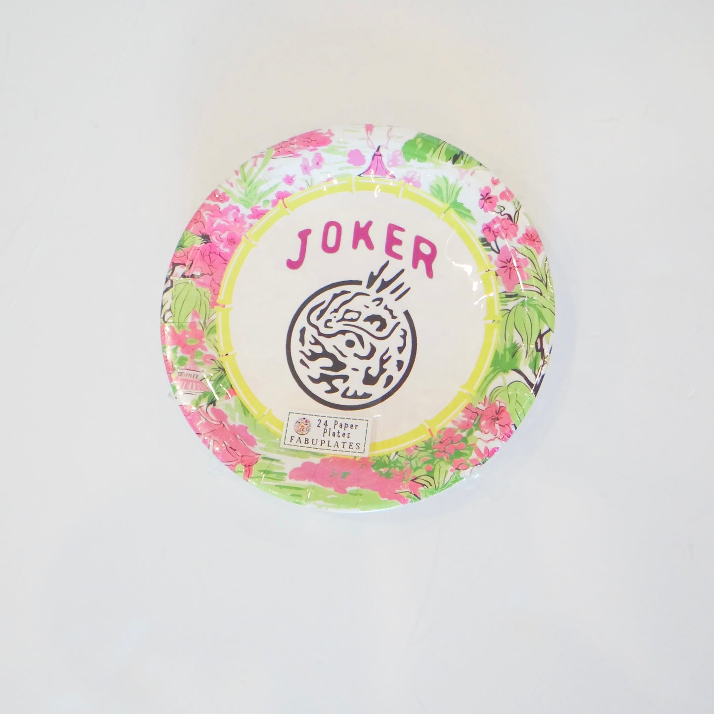 Mahjong 24ct 9" Paper Plates