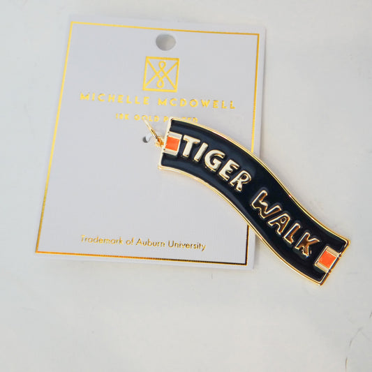 Auburn Tiger Walk Bag Charm