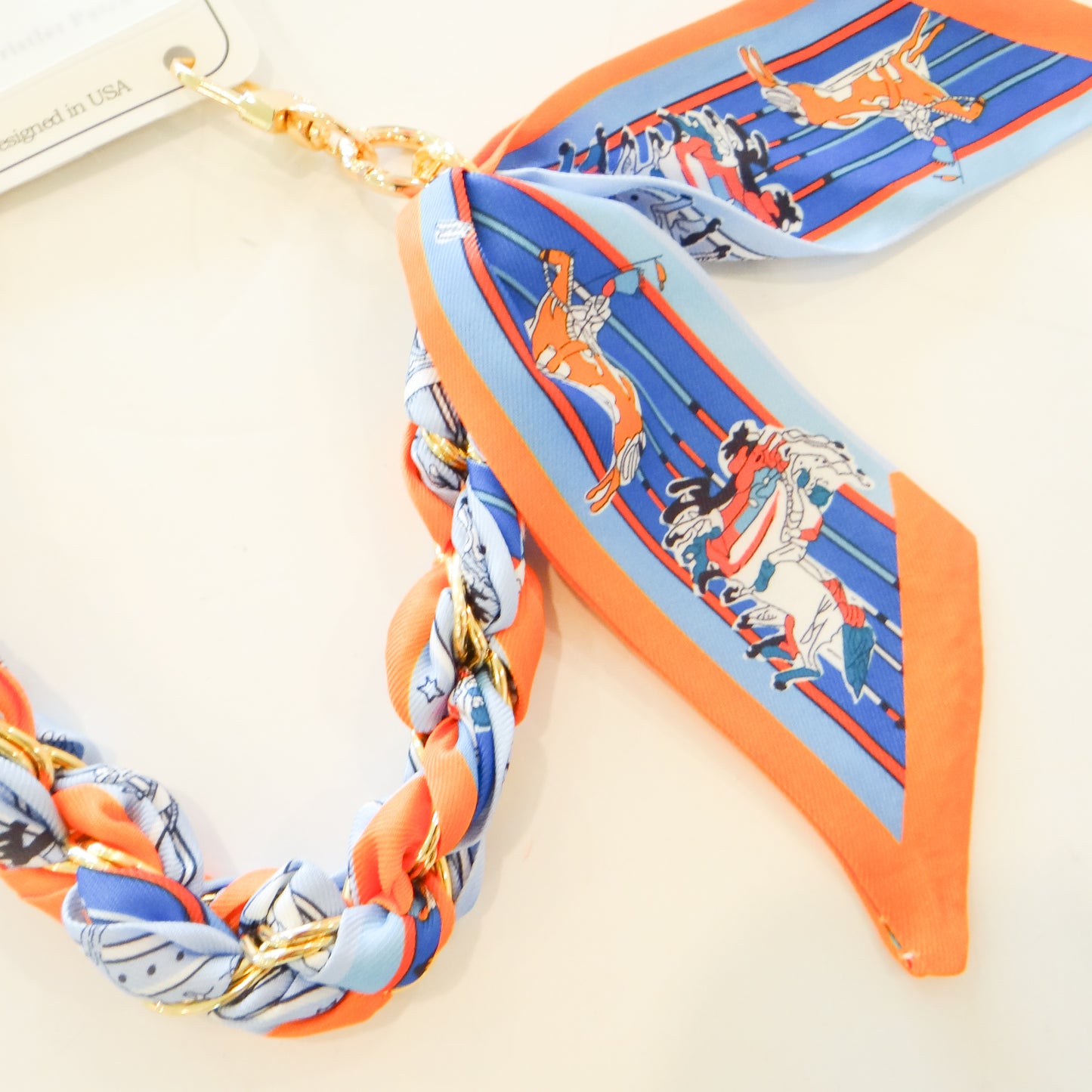 Scarf Chain Phone Wristlet