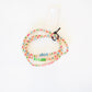 Dot Crack Bam Rainbow Bracelet Set