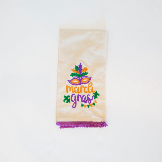 Etta Mardi Gras Hand Towel