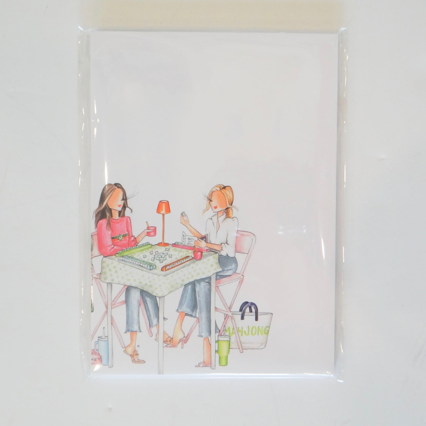 Mahjong Girls Notepad