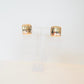 Square Gold Stud