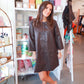 Leather Crush Dress