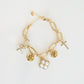 Gold Charm Bracelet