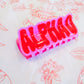 Sorority Hair Clips