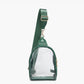 M2436CR Ellen Clear Sling Bag w/ Removable Guitar Strap: Taupe