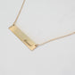 Blessed Bar Necklace