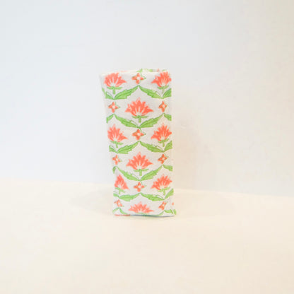 Floral Block Eyeglass Holder