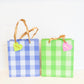 Medium Gingham Gift Bag