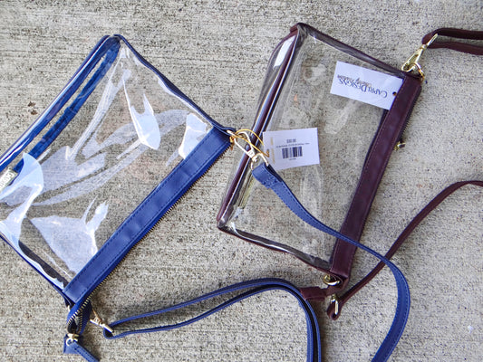 Small Crossbody - Clear PVC