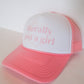 Just a Girl Trucker Hat