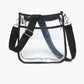 M2168CR Posie Clear Crossbody w/ Vegan Leather: Sand