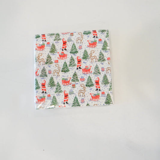 Tidings & Toile Cocktail Napkins