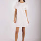P. CILL Butter Modal Short Sleeve Dress: Navy / M
