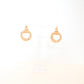 Twisted Gold Hoop