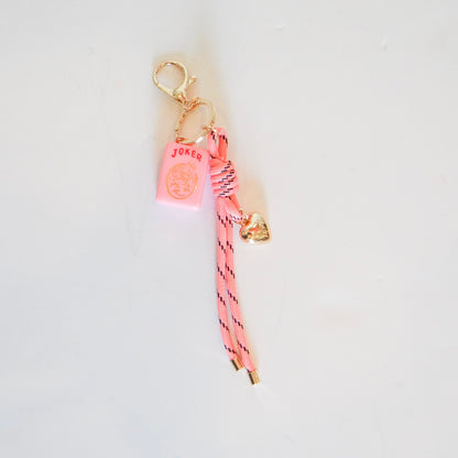 I Love Mahjong Keychain