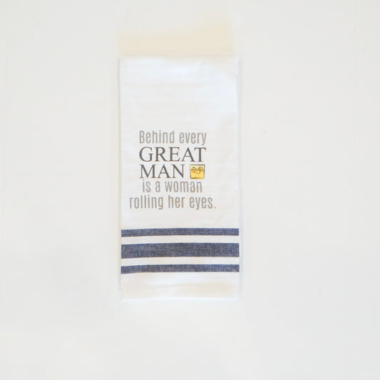 Every Great Man Hand Towel
