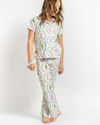 Girls Nutcracker Trellis Pajama Set