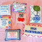 Hook and Needlepoint Pillows