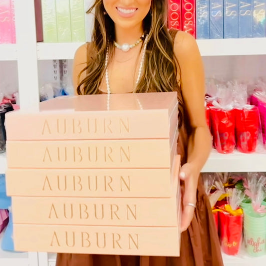 Auburn Keepsake Book Box