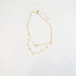 Elizabeth Layered Cross Necklace