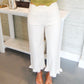 Ruffle Hem Pants