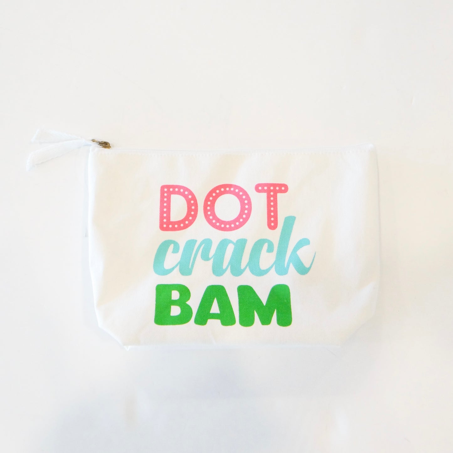 Dot Crack Bam Cosmetic Bag