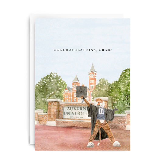 Auburn Graduation Greeting Card