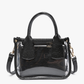 M2225CR Stacey Clear Satchel w/ Inner Bag: Mauve