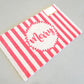 Merry Script Stripe Doormat