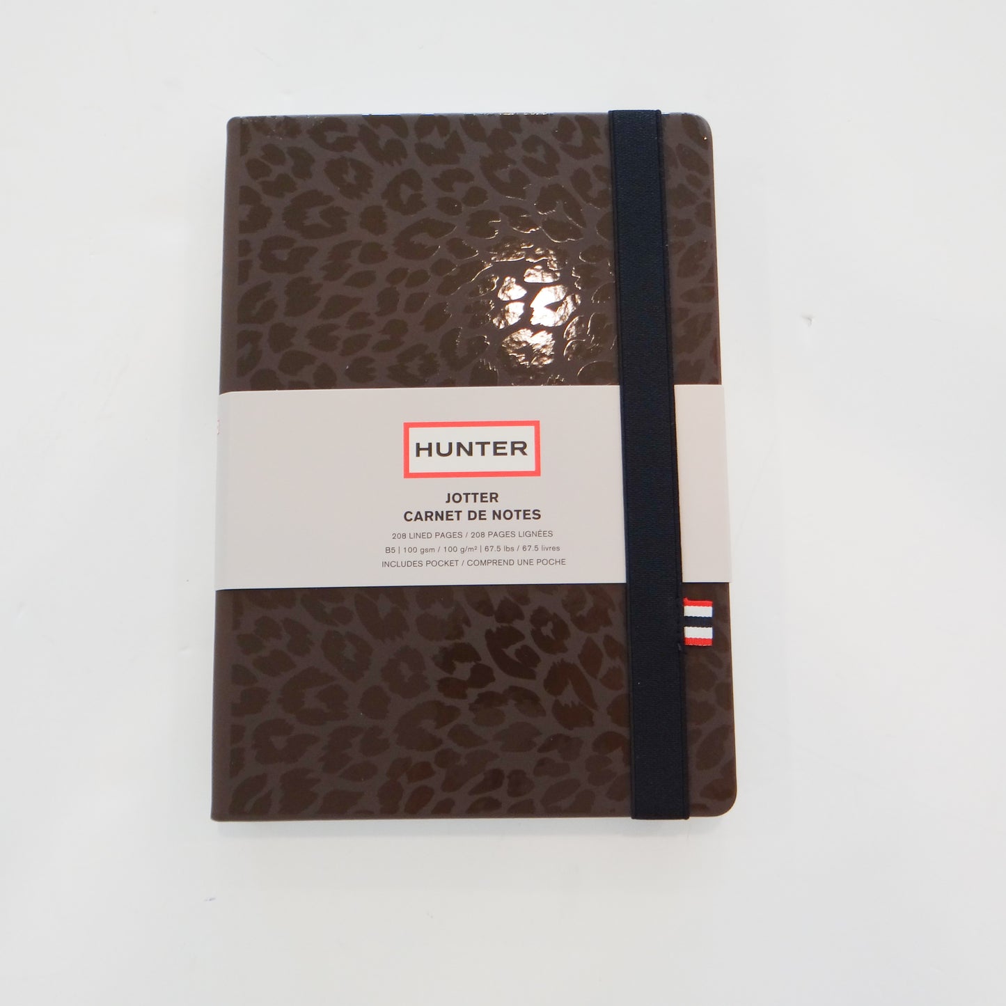 Hunter Umber Leopard Jotter