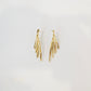 Gold Wing Earrings