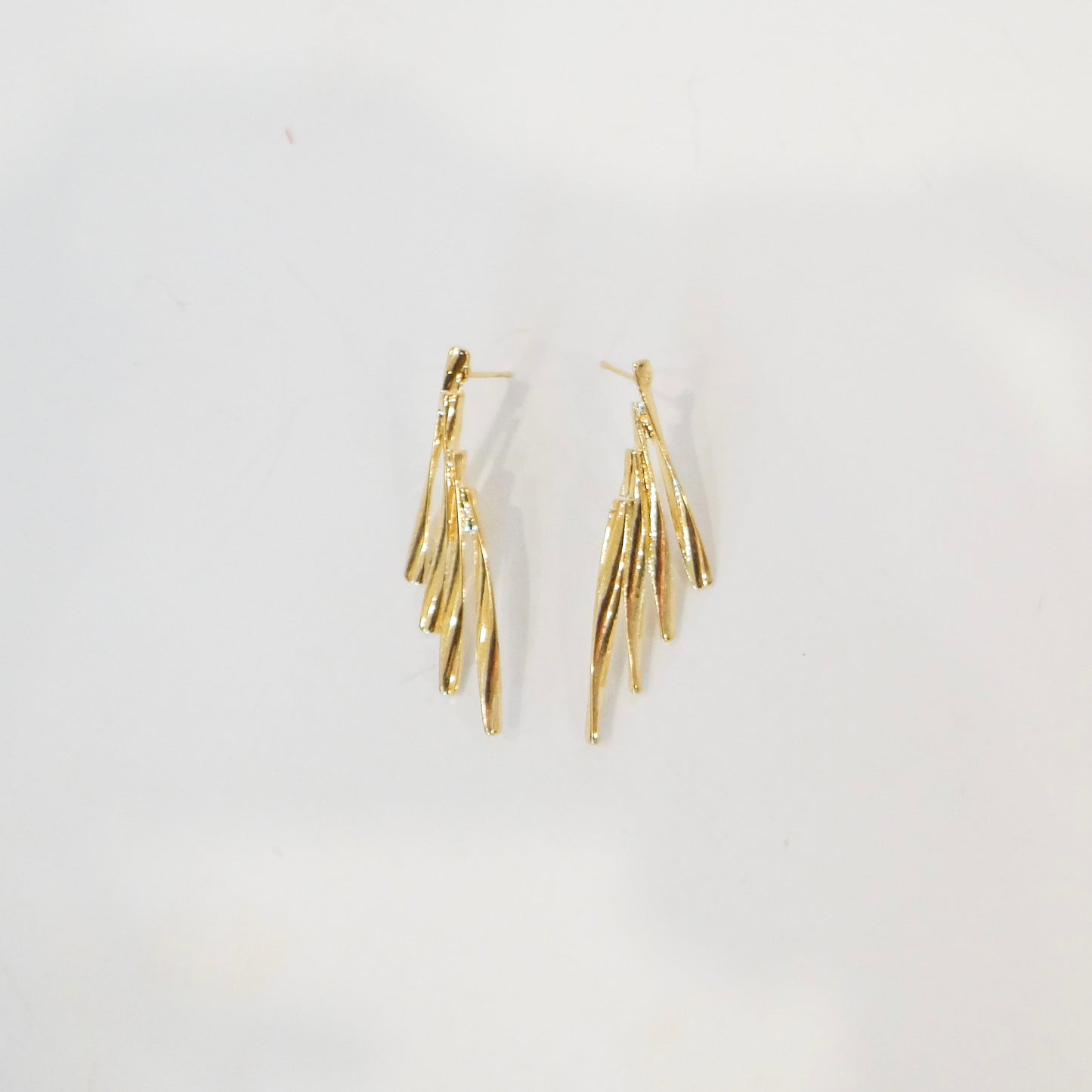 Gold Wing Earrings