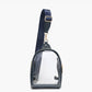 M2436CR Ellen Clear Sling Bag w/ Removable Guitar Strap: Taupe
