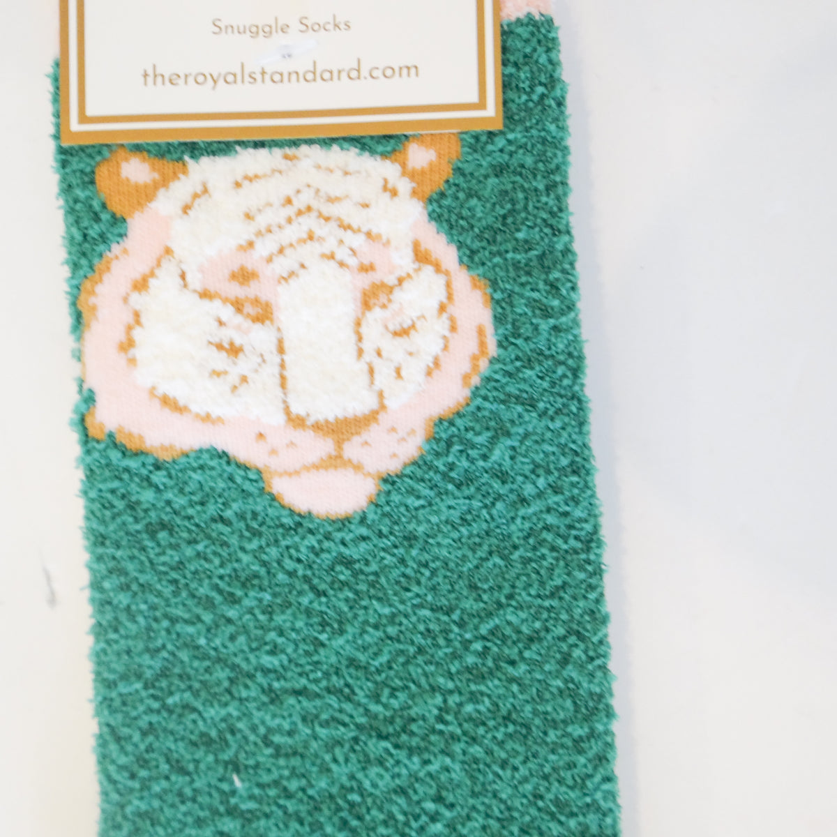 Women's Chloe Tiger Snuggle Socks