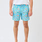 Tiki Tropics Mens Swim Trunks