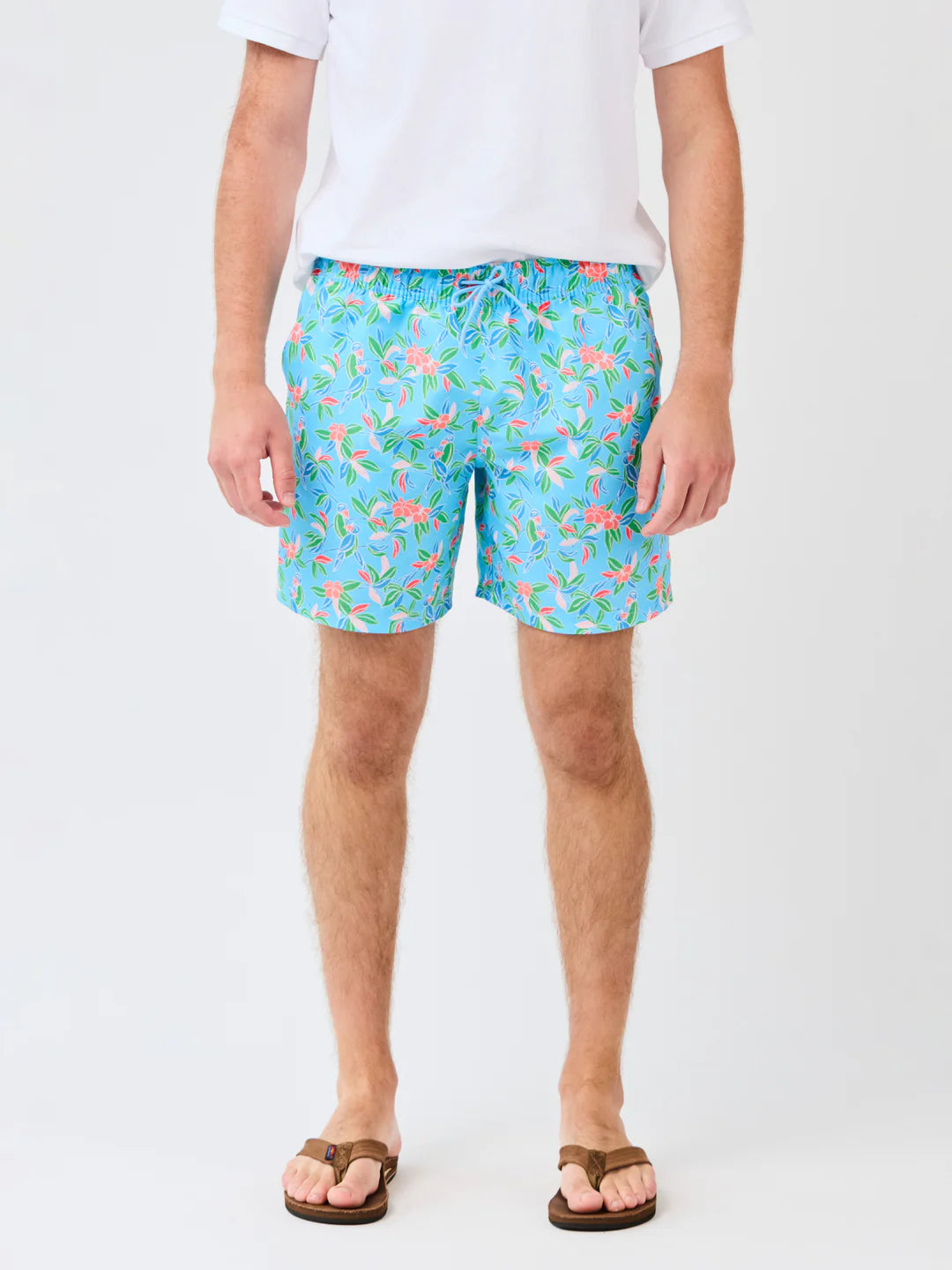 Tiki Tropics Mens Swim Trunks