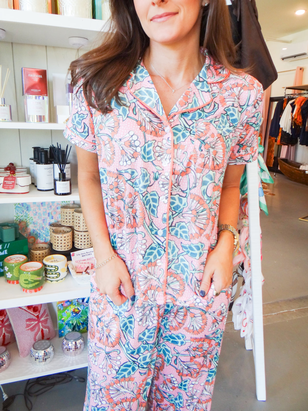 Joanna Short Sleeve Sleep Shirt
