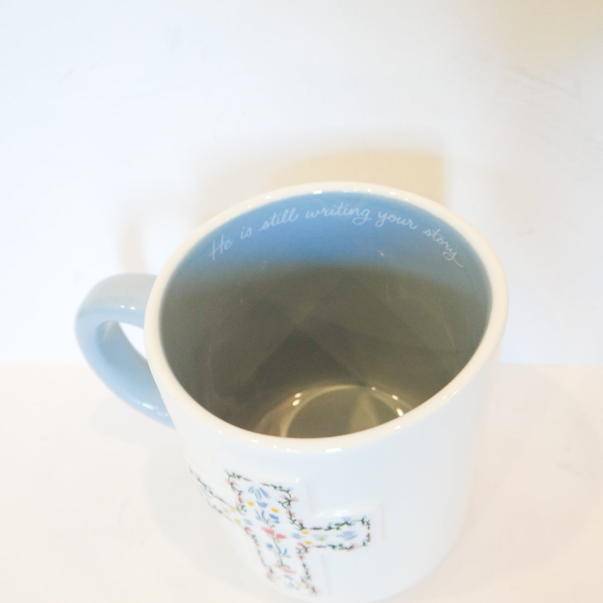 He is Still Writing Your Story Mug