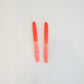Red and Pink Twisted Taper Candles