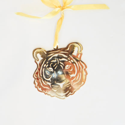 Gold Mascot Face Ornaments