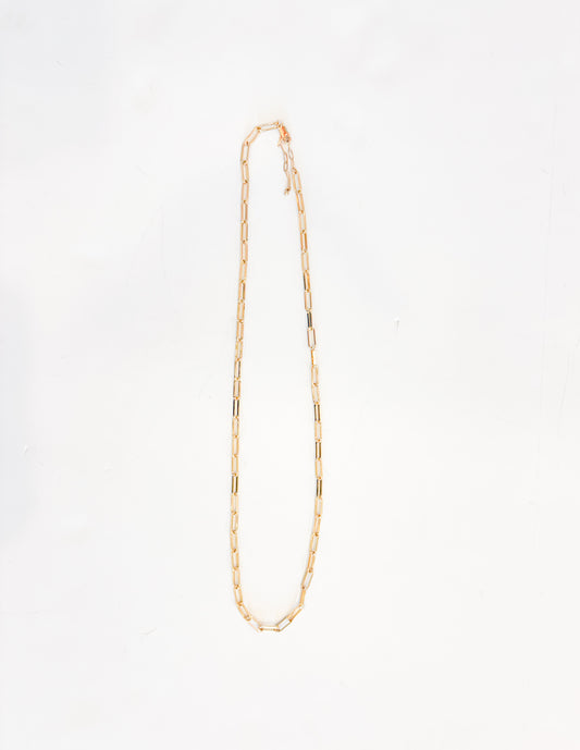 Paperclip Link Necklace