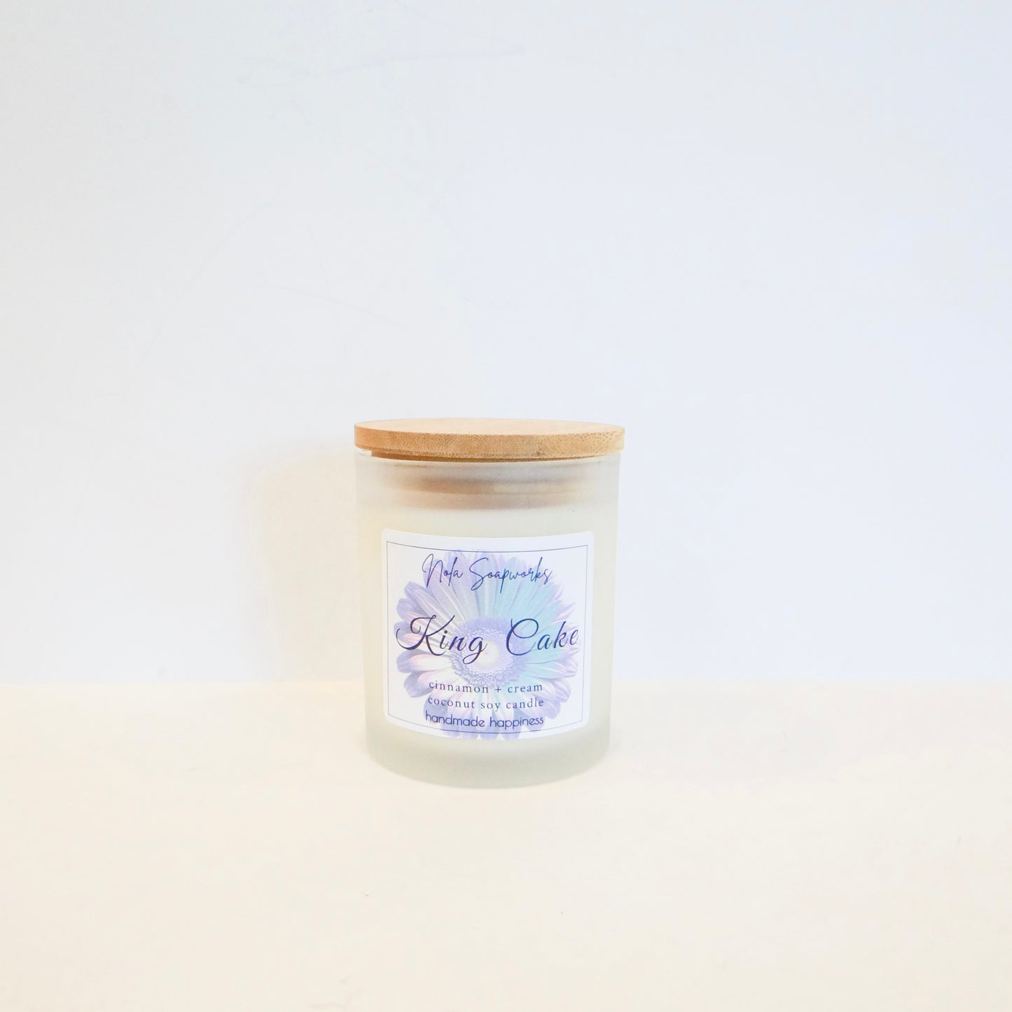 King Cake Candle