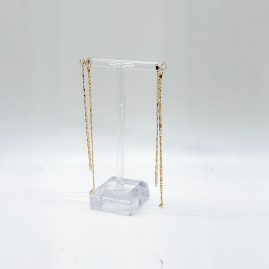Gold Chain Duster Earrings