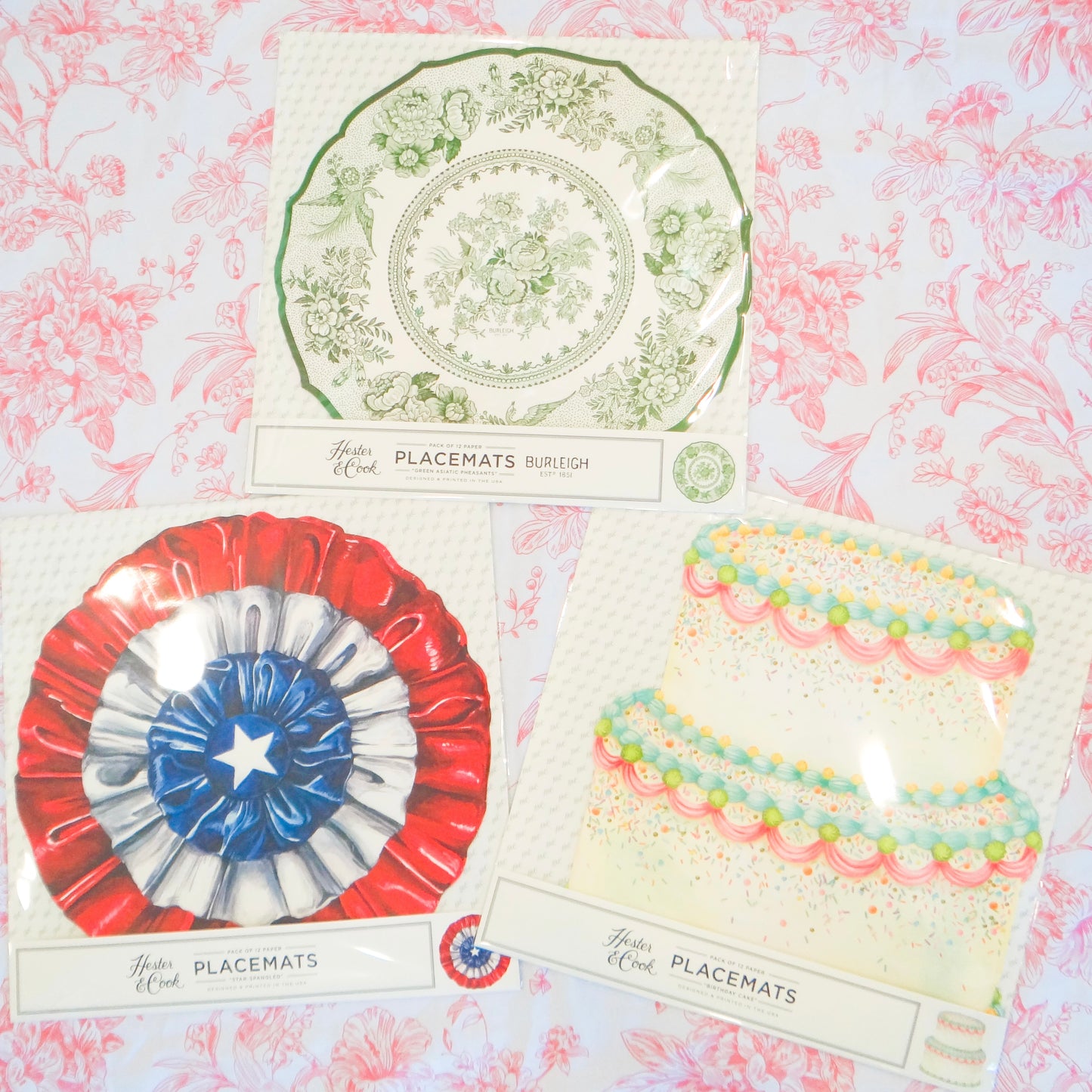 Paper Die-Cut Placemats