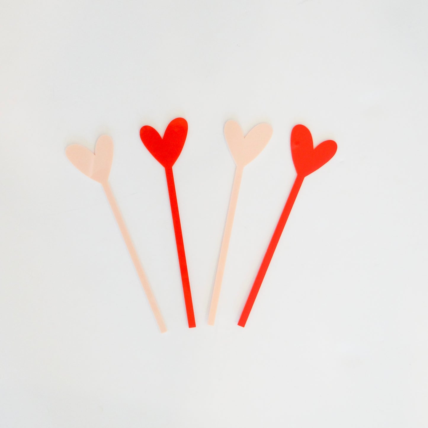 Valentine's Hearts Stir Stick Set