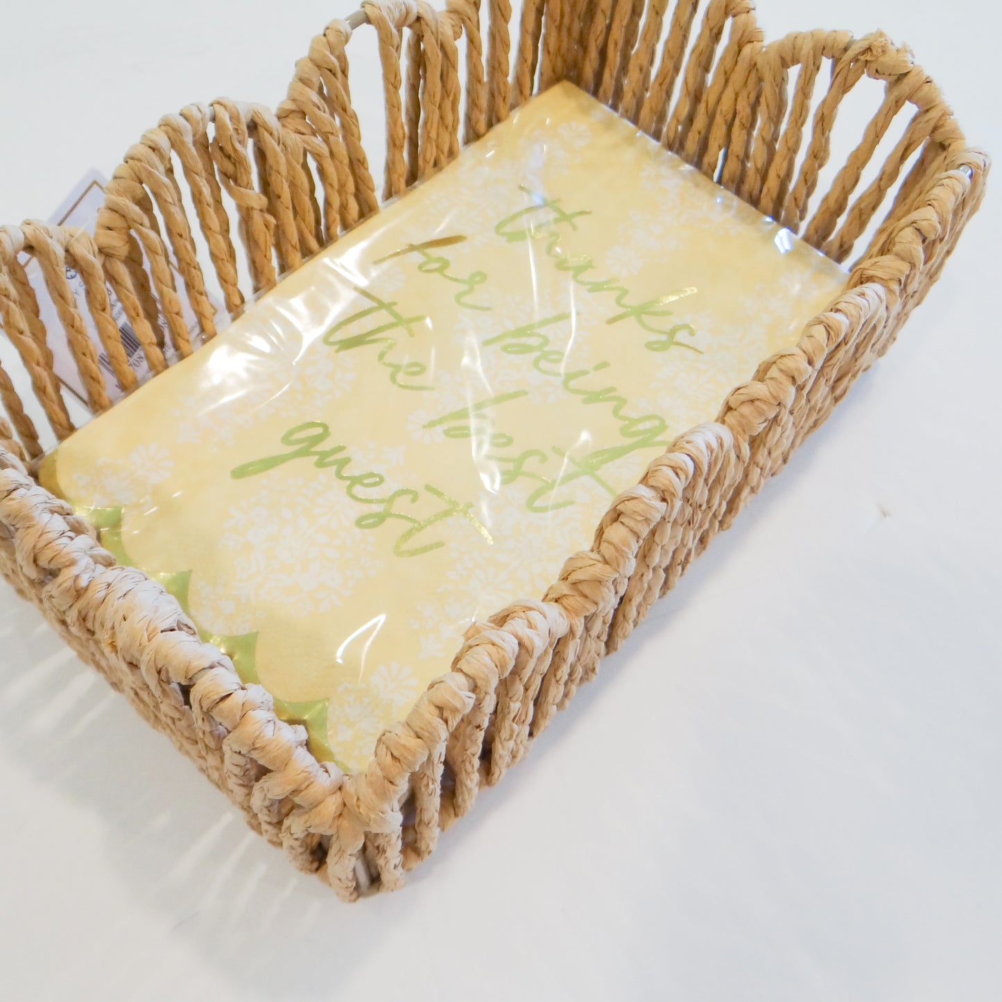 Rattan Guest Napkin Basket