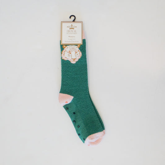 Women's Chloe Tiger Snuggle Socks